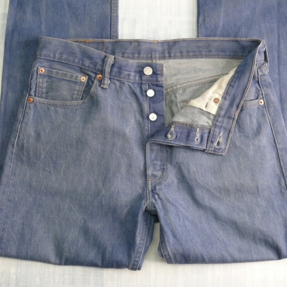 Levis 501 XX Button Fly Jeans 34 x 29 Straight Leg - Picture 8 of 8
